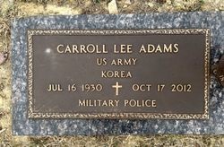 Carroll Lee “Shag” Adams Sr.