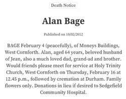 Alan Bage 