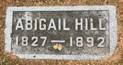 Abigail <I>Slaughter</I> Hill 