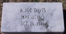 Abram Josephus “Joe” Davis 