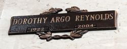 Dorothy <I>Price</I> Argo Reynolds 