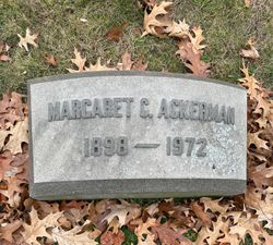 Margaret <I>Crane</I> Ackerman 