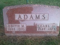 Edith Mary <I>Saunders</I> Adams 