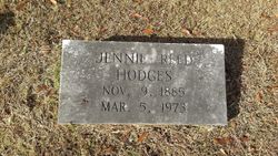 Jennie <I>Reed</I> Hodges 