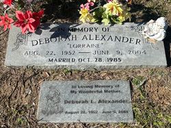 Deborah “Lorraine” <I>Smith</I> Alexander 