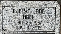 Evelyn Jane Abel 