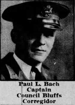 Capt Paul Leonard Bach 