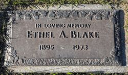Ethel Armina <I>Morris</I> Blake 