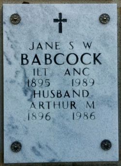 Jane <I>Screen</I> Babcock 