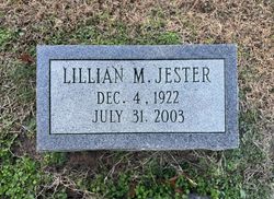 Lillian M. <I>Larrimore</I> Jester 