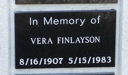 Vera Finlayson 