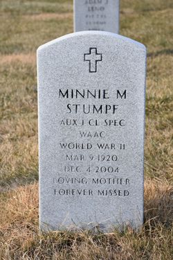 Wilhelmina Marie “Minnie” <I>Feist</I> Stumpf 