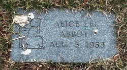 Alice Lee Abbott 