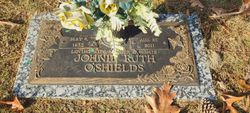Johnie Ruth <I>Shores</I> O'Shields 