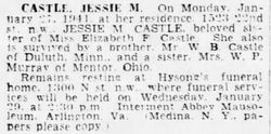 Jessie M. Castle 