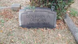 Benjamin A Duncan 