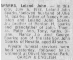 Leland J. Sparks 