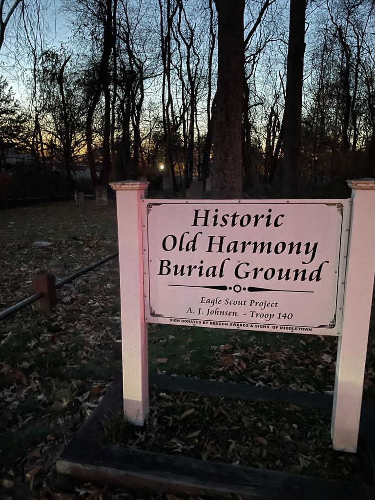 Old Harmony Burial Ground