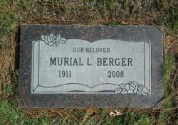 Murial Louise <I>Brown</I> Berger 