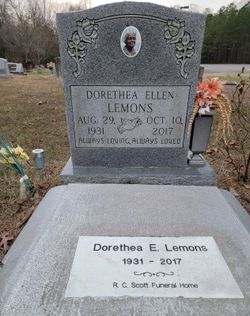 Dorethea Ellen Lemons 