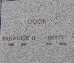 Frederick H Cook 