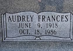 Audrey Frances <I>Fowler</I> Aiken 