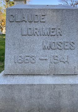 Claude Lorimer Moses 