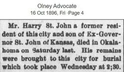Henry Clay “Harry C.” St. John 
