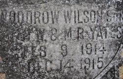 Woodrow Wilson Yates 