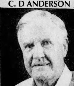Clarence Darvil “C.D.” Anderson 