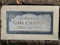 Clara Bernice <I>Silvius</I> Bradbury 