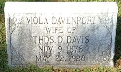 Viola <I>Davenport</I> Davis 