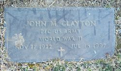 John M Clayton 