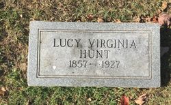 Lucy Virginia “Jennie” <I>Atkinson</I> Hunt 