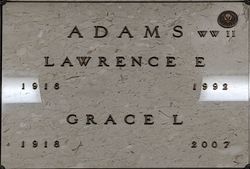 Grace Leona <I>Angers</I> Adams 