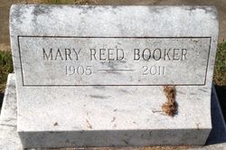 Mary <I>Reed</I> Booker 