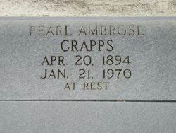 Pearl <I>Ambrose</I> Crapps 