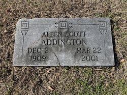 Aleen <I>Scott</I> Addington 