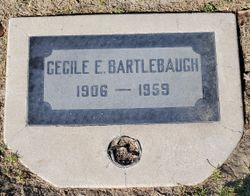 Cecile Etta <I>Carlisle</I> Bartlebaugh 