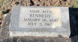 Addie <I>Reed</I> Kennedy 