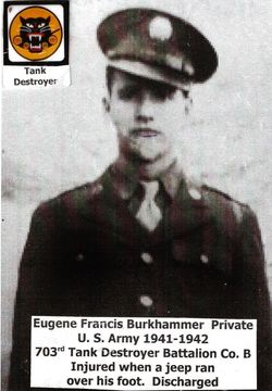 PVT Eugene Francis Burkhammer 