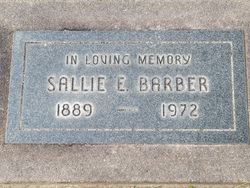 Sarah Elizabeth “Sallie” <I>Vance</I> Anderson Barber 