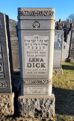 Lena <I>Eisen</I> Dick 