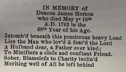 Deacon James Horton 