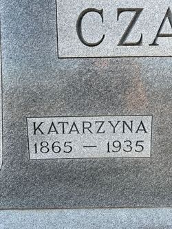 Katarzyna “Katherine” <I>Szymowicz</I> Czarnik 