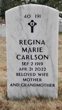 Regina Marie Carlson 
