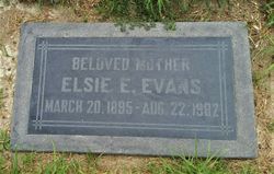 Elsie Elizabeth <I>Pinckert</I> Evans 