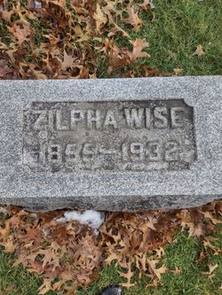 Elizabeth Zilpha <I>Tennant</I> Wise 