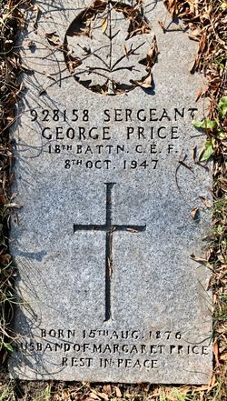 Sergeant George Price 