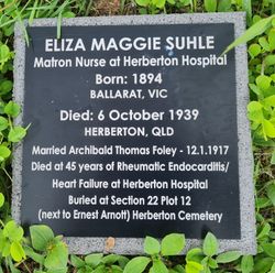 Eliza Maggie <I>Dalziel</I> Suhle 